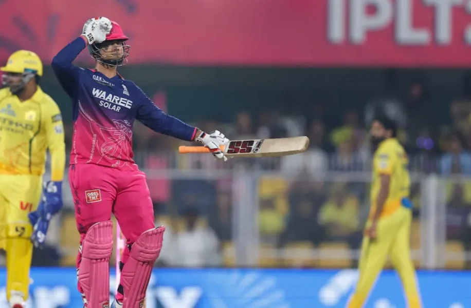 Record after record! Vaibhav Suryavanshi becomes RR's second fastest batsman to score a half-century.